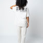 "Same But Different" T-SHIRT - BEIGE