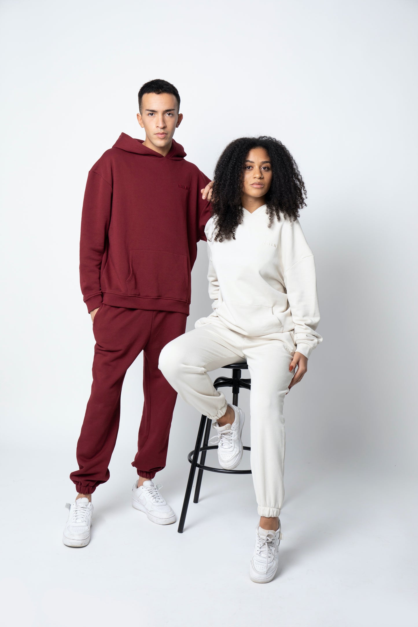 BASIC SWEATSHIRT Limited Edition - BORDEAUX